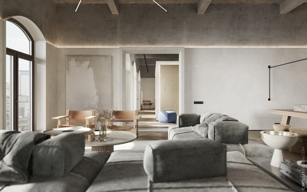 Фото из портфолио Beton M8 – фотографии дизайна интерьеров на INMYROOM