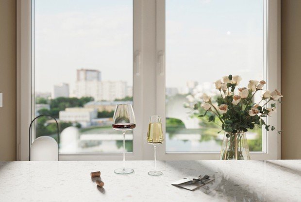 Фото из портфолио Кухня- гостиная – фотографии дизайна интерьеров на INMYROOM