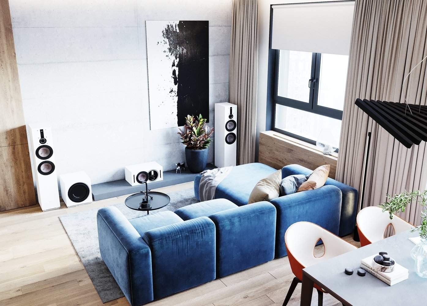 Фотография: Гостиная в стиле Лофт, Современный, Квартира, Проект недели, Москва, 4 и больше, Более 90 метров, Студия 20:18 – фото на INMYROOM Фотография: Гостиная в стиле Лофт, Современный, Квартира, Проект недели, Москва, 4 и больше, Более 90 метров, Студия 20:18 – фото на INMYROOM