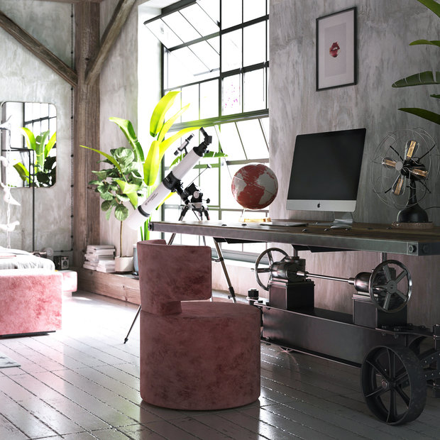 Фото из портфолио Её лофт – фотографии дизайна интерьеров на INMYROOM