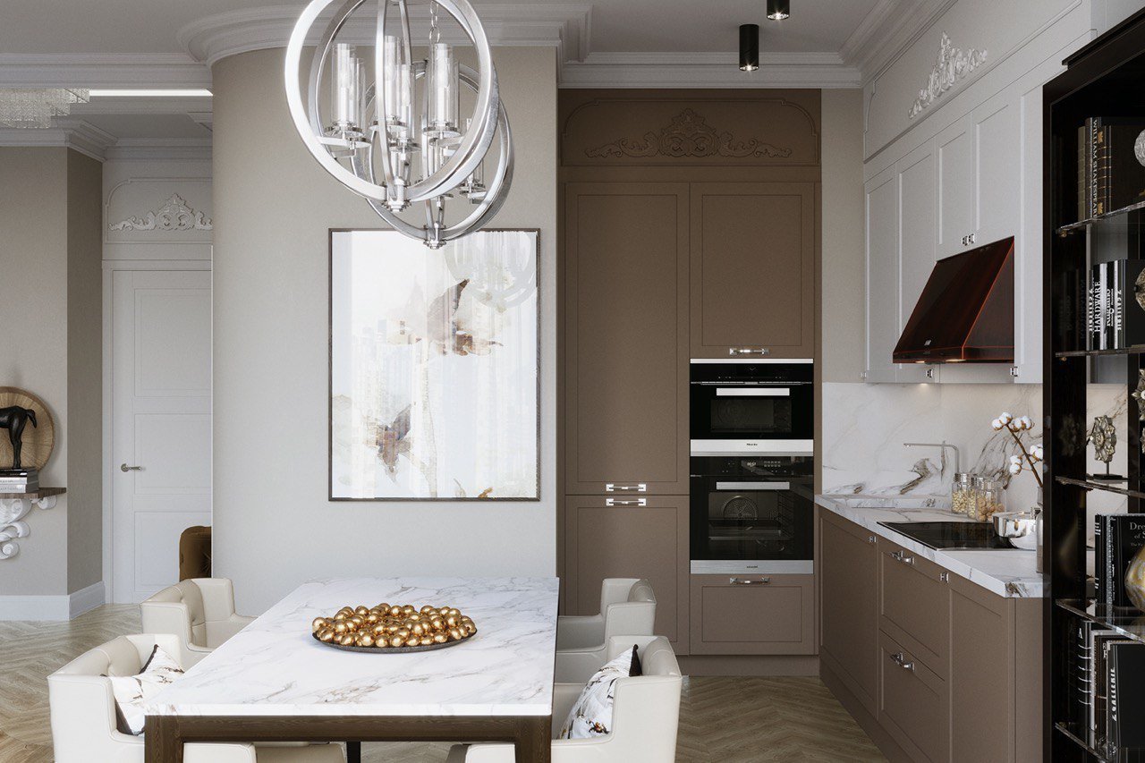 Фотография: Кухня и столовая в стиле Классический, Современный, ПРЕМИЯ INMYROOM – фото на INMYROOM Фотография: Кухня и столовая в стиле Классический, Современный, ПРЕМИЯ INMYROOM – фото на INMYROOM