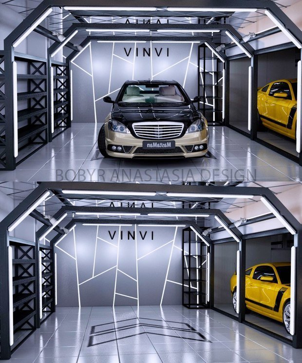 Фото из портфолио Проект автомойки Vinvi – фотографии дизайна интерьеров на INMYROOM