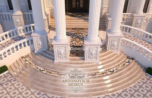 Фото из портфолио Дизайн фасада в классическом стиле от Елена Антонович – фотографии дизайна интерьеров на INMYROOM