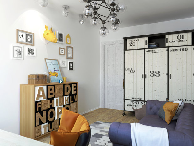 Фото из портфолио Квартира ЖК Водники – фотографии дизайна интерьеров на INMYROOM