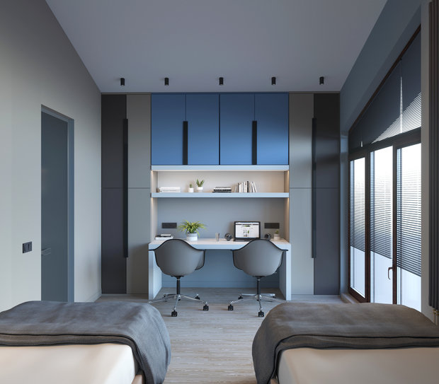 Фото из портфолио "Образ Жизни"  Охта Парк – фотографии дизайна интерьеров на INMYROOM