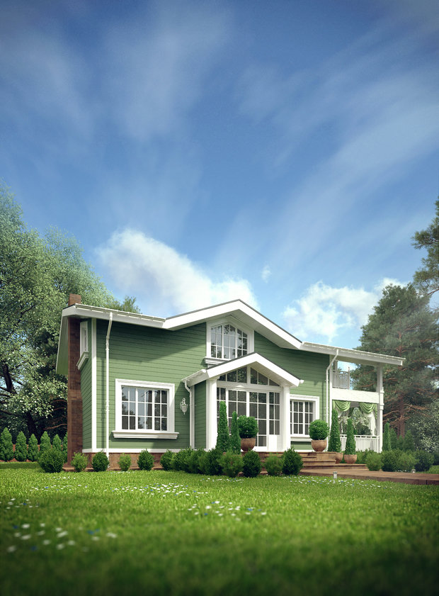 Фото из портфолио OLIVE HOUSE – фотографии дизайна интерьеров на INMYROOM