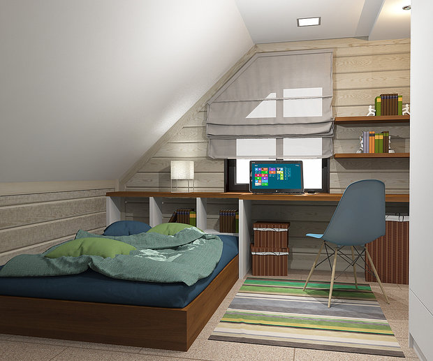 Фото из портфолио Небольшая дача – фотографии дизайна интерьеров на INMYROOM