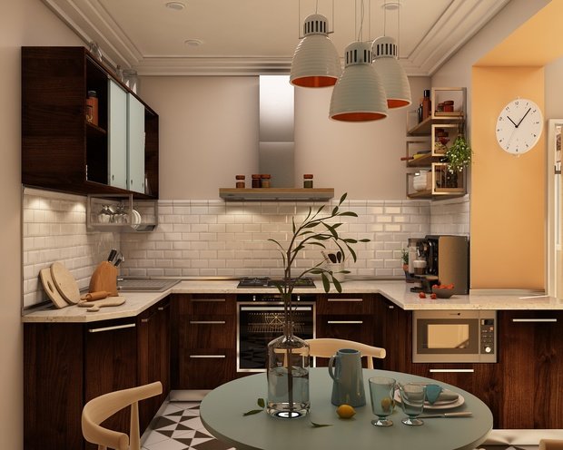 Фото из портфолио Квартира программиста  – фотографии дизайна интерьеров на INMYROOM