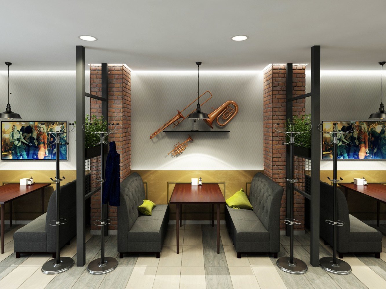 Фото из портфолио Дизайн-проект модной столовой (52 кв.м) – фотографии дизайна интерьеров на INMYROOM Фото из портфолио Дизайн-проект модной столовой (52 кв.м) – фотографии дизайна интерьеров на INMYROOM