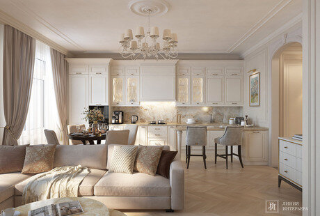 Дизайн квартиры в Москве