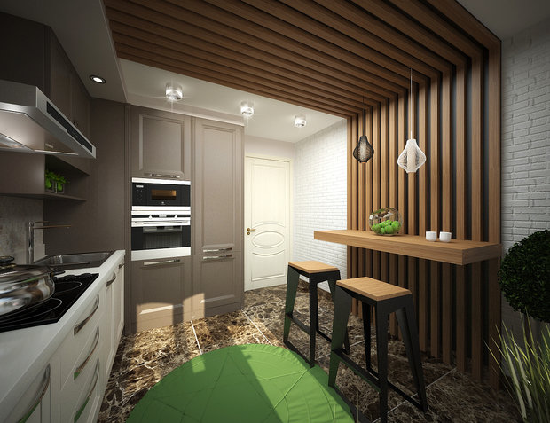 Фото из портфолио интерьер для холостяка – фотографии дизайна интерьеров на INMYROOM