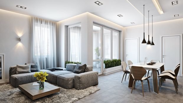 Фотография: Гостиная в стиле Минимализм, Декор интерьера, Квартира, Дом, Дача – фото на INMYROOM