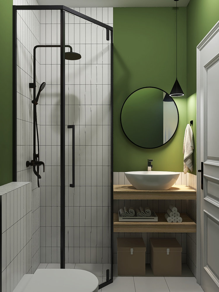 Фото из портфолио Дизайн-проект однокомнатной квартиры в скандинавском стиле – фотографии дизайна интерьеров на INMYROOM Фото из портфолио Дизайн-проект однокомнатной квартиры в скандинавском стиле – фотографии дизайна интерьеров на INMYROOM