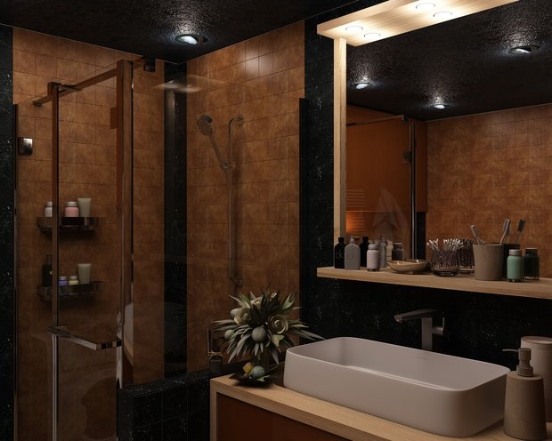 Фото из портфолио Bathroom – фотографии дизайна интерьеров на INMYROOM