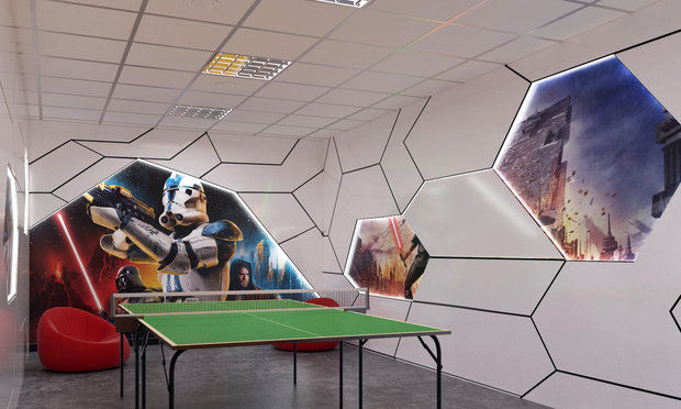 Фото из портфолио Офис IT компании Daxx – фотографии дизайна интерьеров на INMYROOM