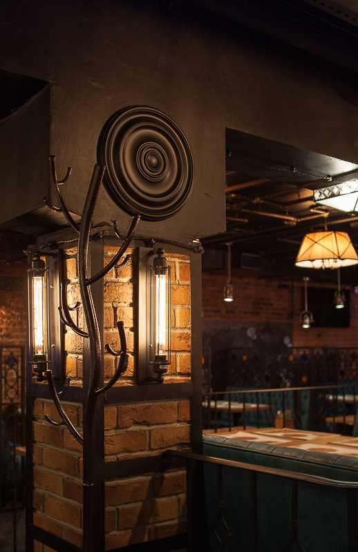 Фото из портфолио Ресторан "Закон Бернулли" – фотографии дизайна интерьеров на INMYROOM