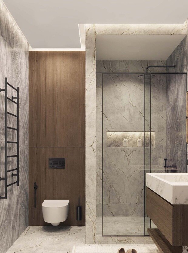 Фото из портфолио Prime Park - 80 кв.м – фотографии дизайна интерьеров на INMYROOM