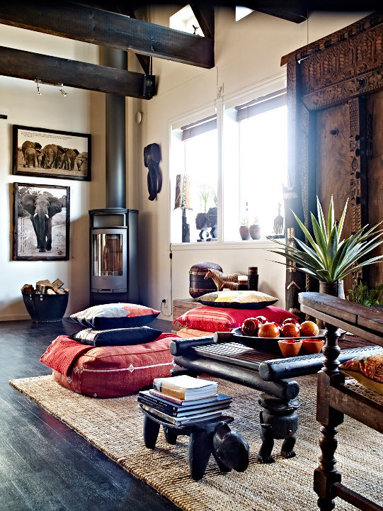 Фото из портфолио Фантастический красочный дом – фотографии дизайна интерьеров на INMYROOM