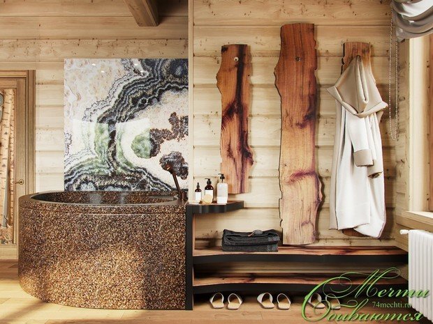 Фото из портфолио СПА-зона в частном доме – фотографии дизайна интерьеров на INMYROOM