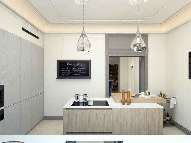 Фото из портфолио Загородный дом – фотографии дизайна интерьеров на INMYROOM