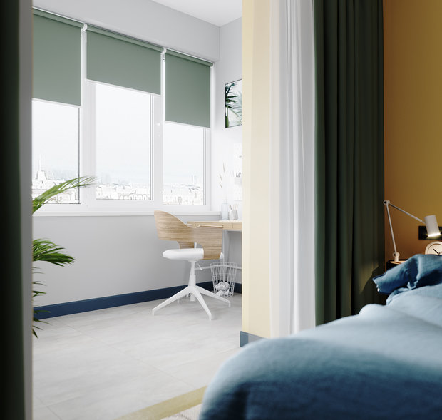 Фото из портфолио Жк Славянка Сколково – фотографии дизайна интерьеров на INMYROOM