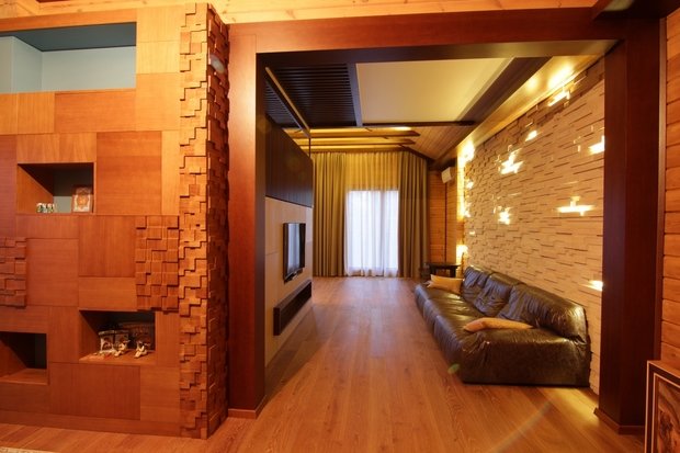 Фото из портфолио Шале в Крымских горах – фотографии дизайна интерьеров на INMYROOM