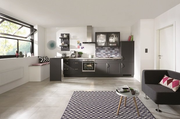 Фото из портфолио Эффектный фартук – фотографии дизайна интерьеров на InMyRoom.ru