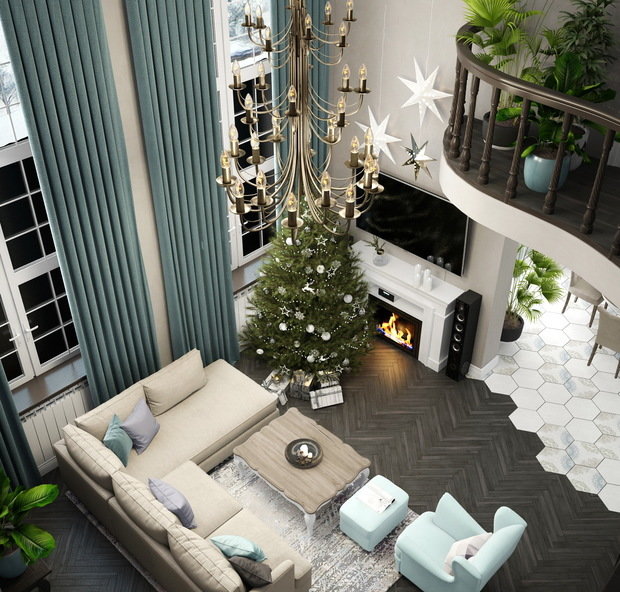 Фото из портфолио Дом в Щелково – фотографии дизайна интерьеров на INMYROOM