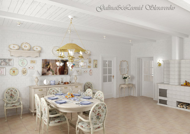 Фото из портфолио Прованс – фотографии дизайна интерьеров на INMYROOM