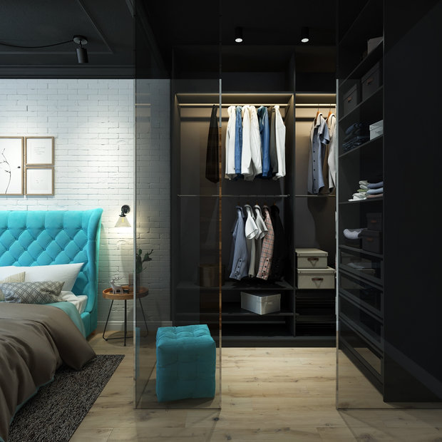 Фото из портфолио Спальня Лофт – фотографии дизайна интерьеров на INMYROOM