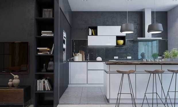 Фото из портфолио Мягкий брутализм – фотографии дизайна интерьеров на INMYROOM