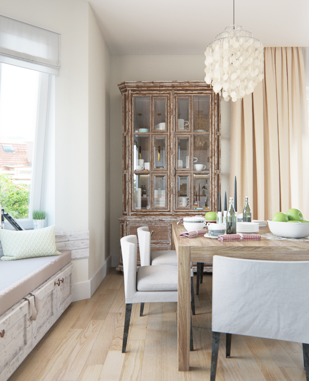 Фото из портфолио Загородный дом в Ленинградской области – фотографии дизайна интерьеров на INMYROOM