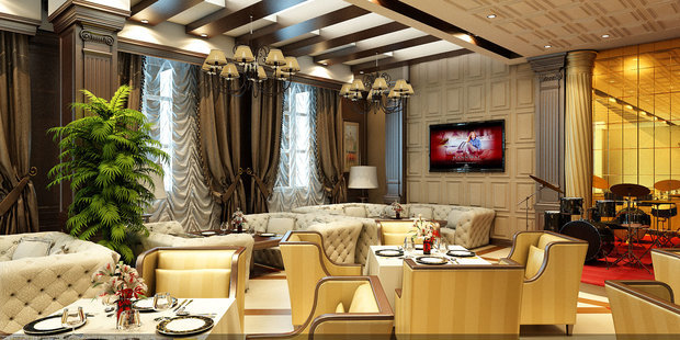 Фото из портфолио Ресторан в стиле английского кабинета – фотографии дизайна интерьеров на INMYROOM