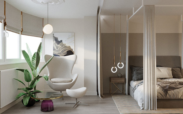 Фото из портфолио Квартира в Самаре – фотографии дизайна интерьеров на INMYROOM
