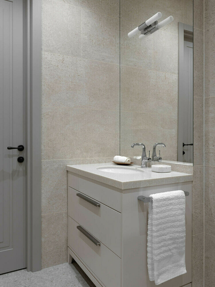 Фотография: Ванная в стиле Современный, Квартира, Проект недели, Москва, Монолитный дом, 3 комнаты, Более 90 метров, Anddesign – фото на INMYROOM