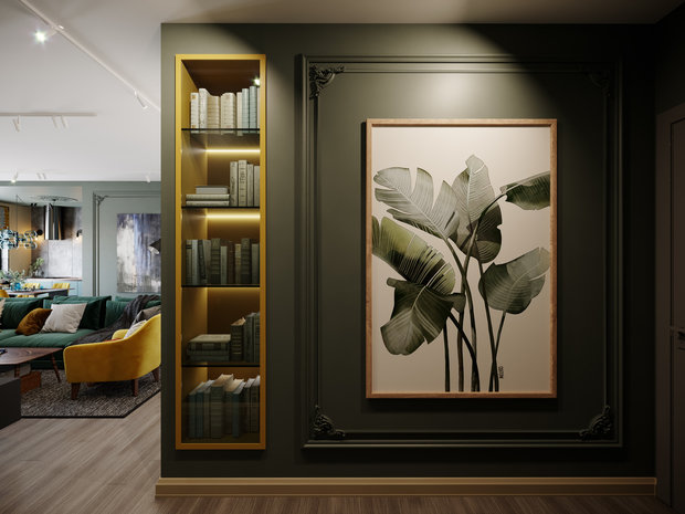 Фото из портфолио  Apartment «Summer garden»  – фотографии дизайна интерьеров на INMYROOM