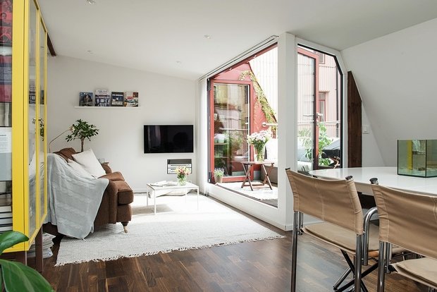 Фото из портфолио Двухуровневая квартира в Швеции – фотографии дизайна интерьеров на INMYROOM