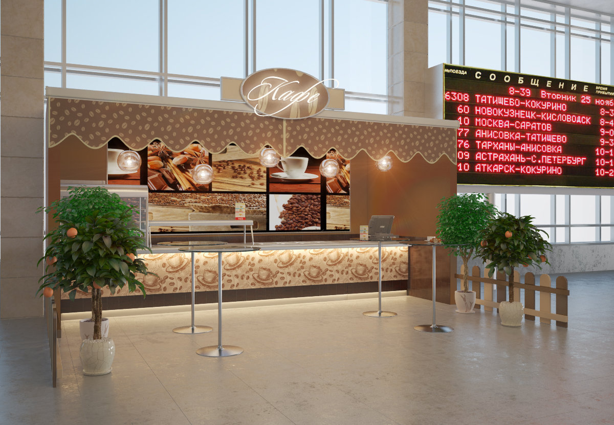 Фото из портфолио кафе на белорусском вокзале – фотографии дизайна интерьеров на INMYROOM Фото из портфолио кафе на белорусском вокзале – фотографии дизайна интерьеров на INMYROOM