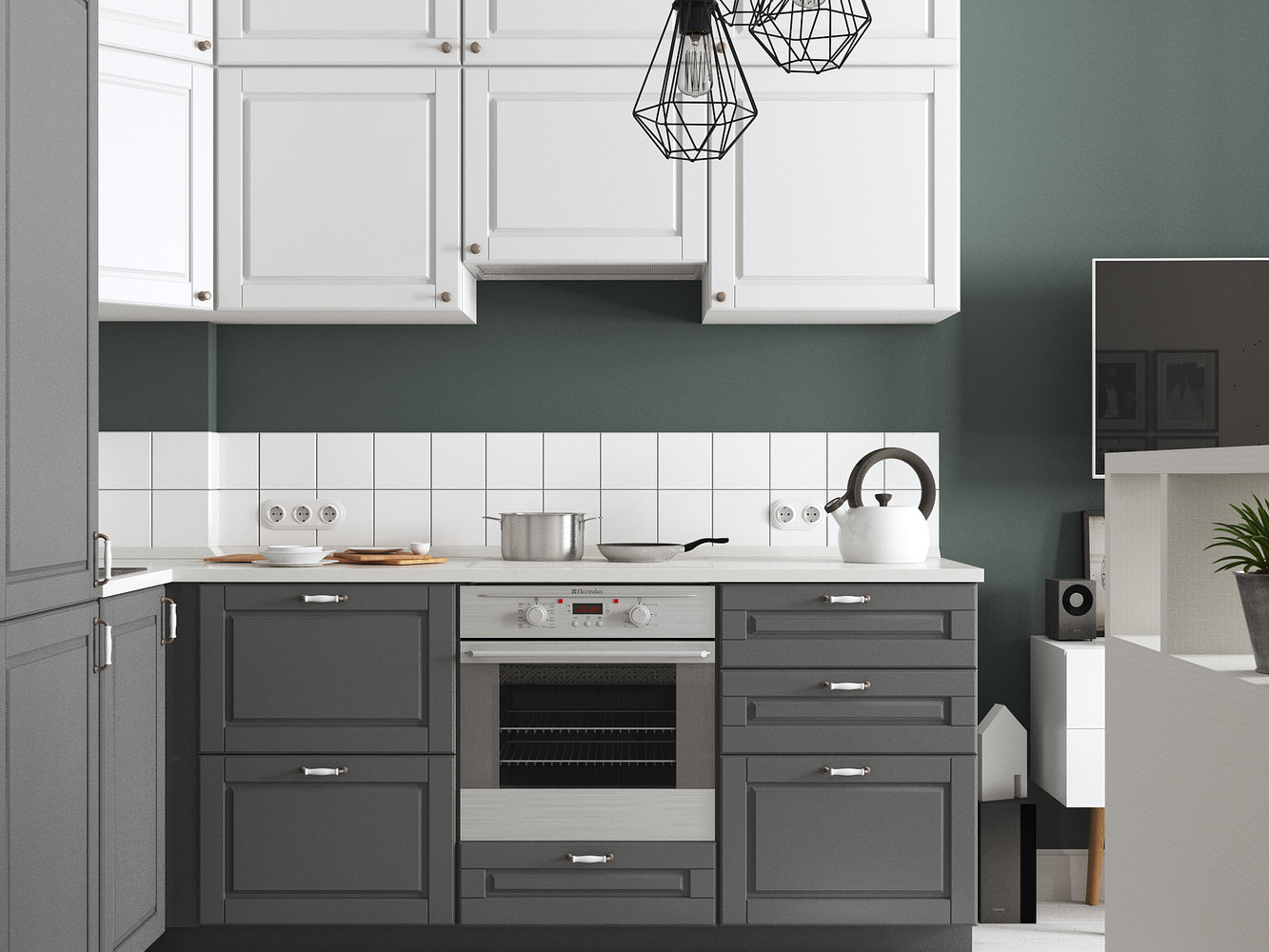 Фотография: Кухня и столовая в стиле Скандинавский, Малогабаритная квартира, Квартира, Студия, Проект недели, новостройка, Ростов-на-Дону, Даниил Щепанович, Анна Щепанович, Cubiq Studio, Монолитный дом, до 40 метров – фото на INMYROOM