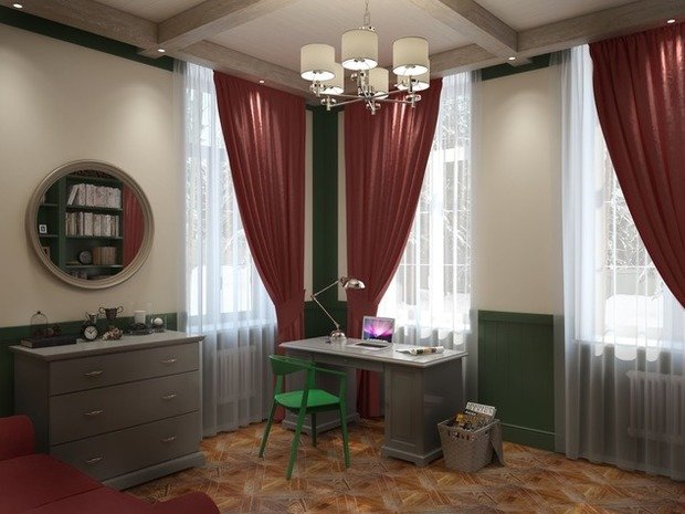 Фотография: Кабинет в стиле Прованс и Кантри – фото на INMYROOM