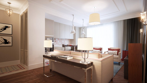 Фото из портфолио Квартира Skandi Klubb – фотографии дизайна интерьеров на INMYROOM