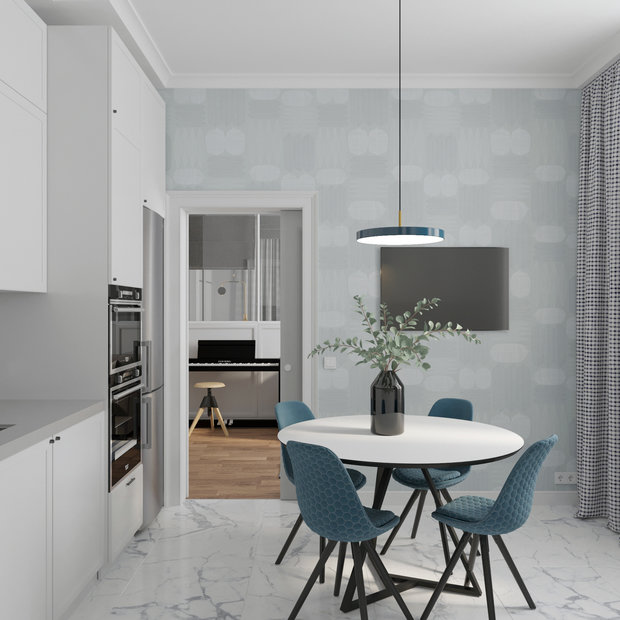 Фото из портфолио TUSHINO FLAT – фотографии дизайна интерьеров на INMYROOM