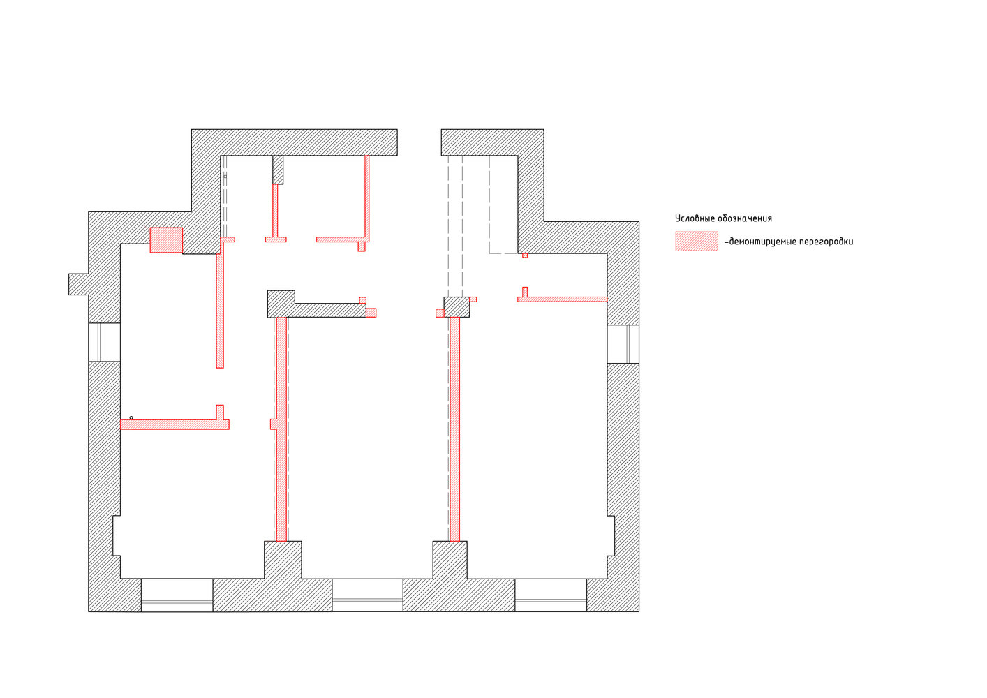 Обмерный план Обмерный план