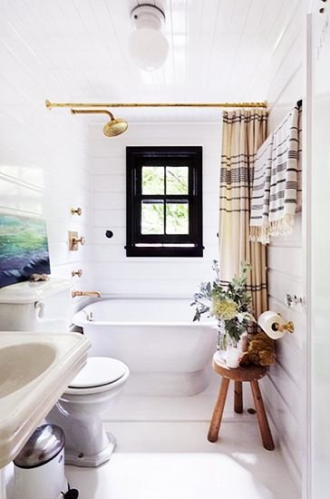 Фотография: Ванная в стиле Скандинавский, Интерьер комнат – фото на INMYROOM