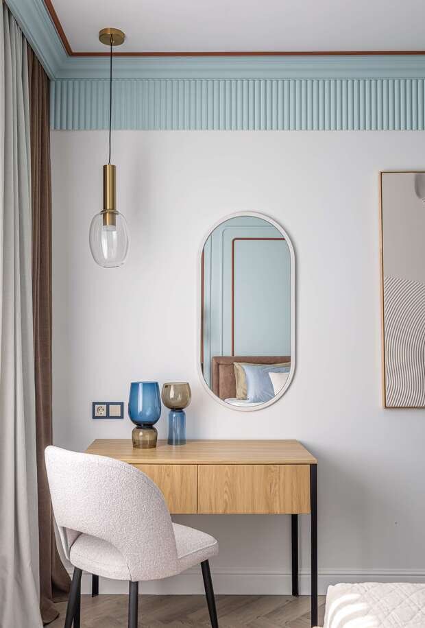 Фотография: Спальня в стиле Классический, Современный, Эклектика, Квартира, Проект дня, Казахстан, 3 комнаты, Более 90 метров, Надира Мустафина – фото на INMYROOM