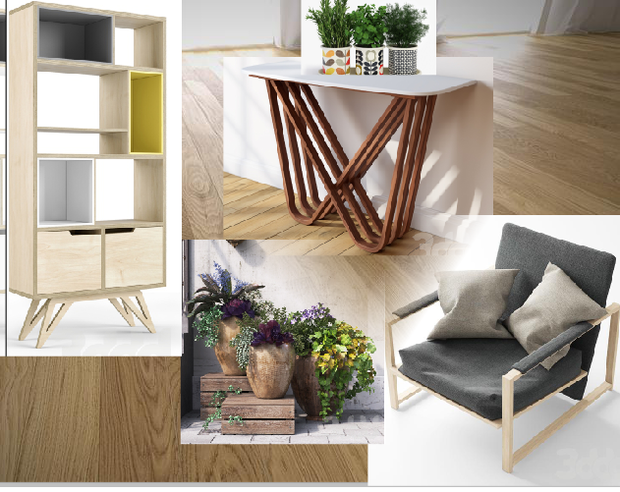 Фото из портфолио Мудборды (коллажи) – фотографии дизайна интерьеров на INMYROOM