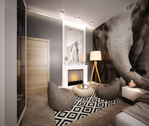 Фото из портфолио Городские джунгли – фотографии дизайна интерьеров на INMYROOM