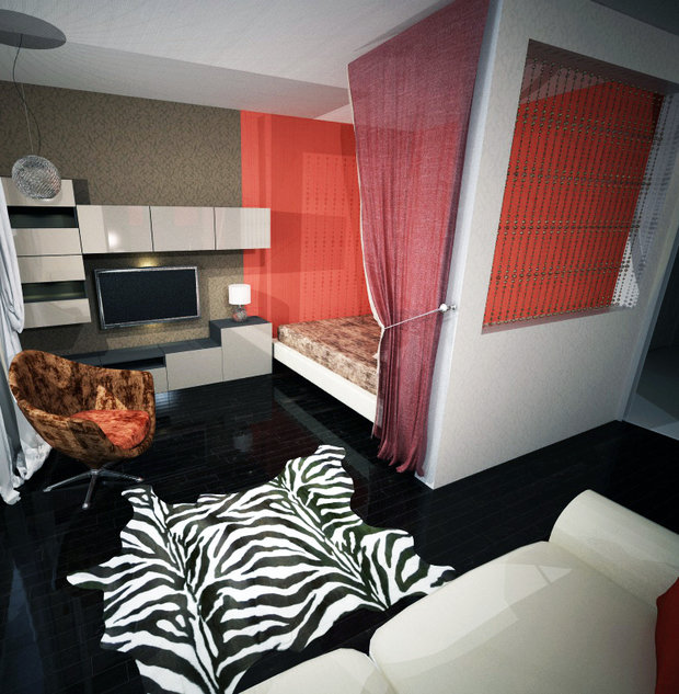 Фотография: Гостиная в стиле Эклектика – фото на INMYROOM