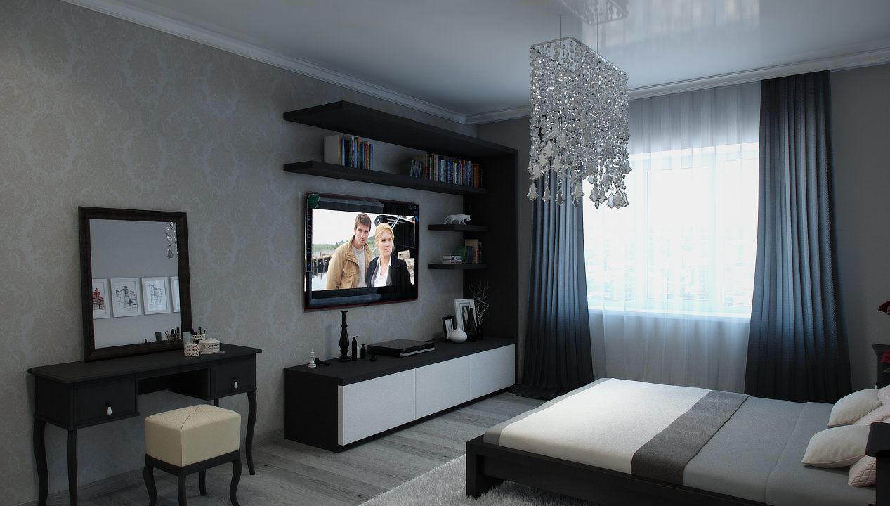 Фотография: Спальня в стиле Современный, Декор интерьера, Квартира, Цвет в интерьере, Дома и квартиры, Проект недели, Стены – фото на INMYROOM Фотография: Спальня в стиле Современный, Декор интерьера, Квартира, Цвет в интерьере, Дома и квартиры, Проект недели, Стены – фото на INMYROOM