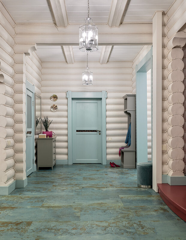 Фотография: Прихожая в стиле Прованс и Кантри, Классический, Эклектика, Дом, Проект недели, Дача, Дом и дача, Московская область, 4 и больше, Более 90 метров, Воскресенский район, Татьяна Астафьева – фото на INMYROOM